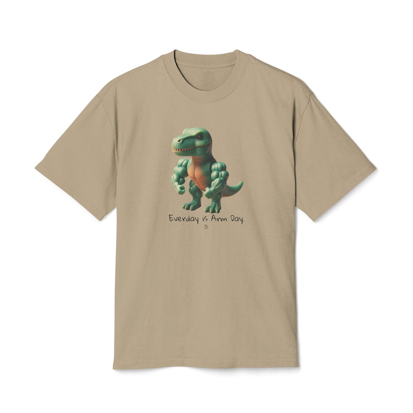 "Everyday is Arm Day" Oversize Tee
