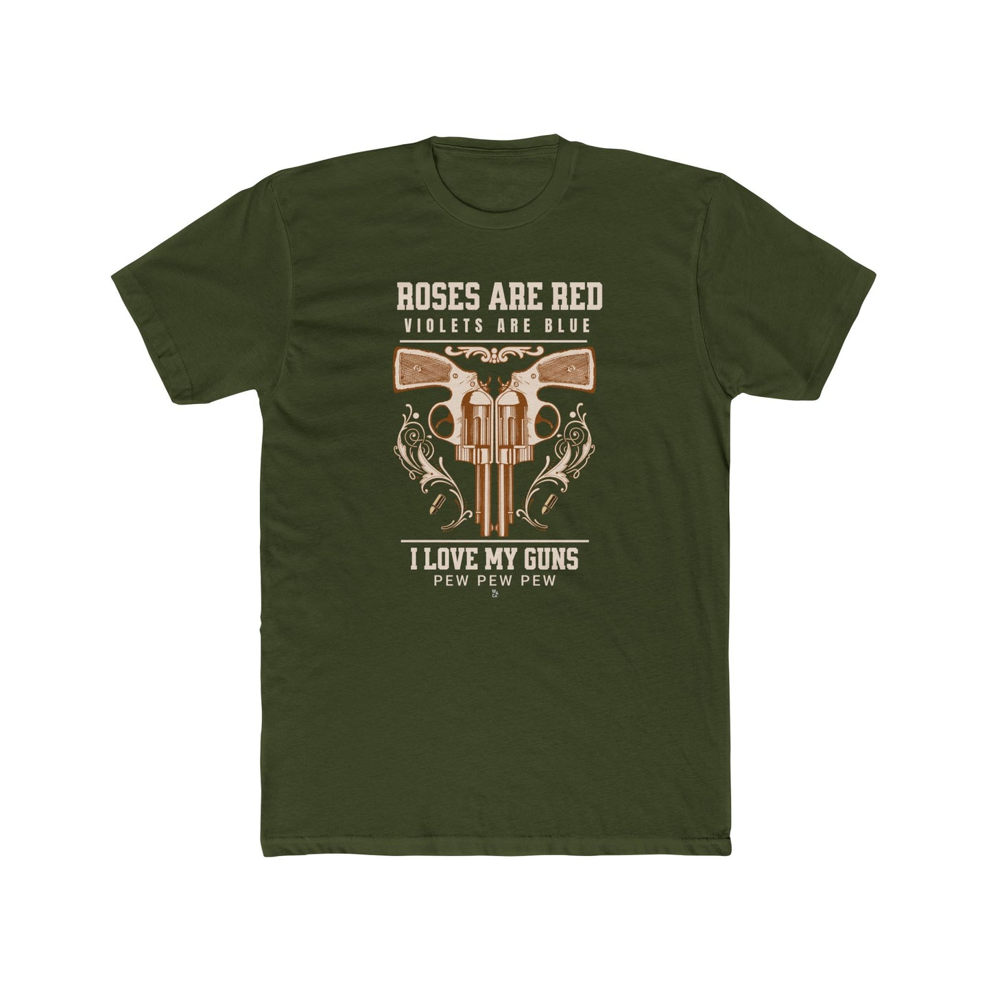 "Roses Are Red Pew Pew Pew" Everyday Tee