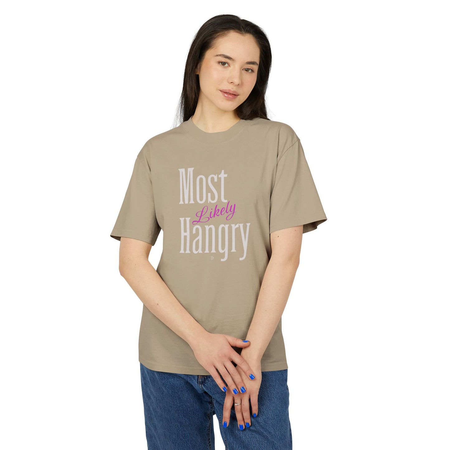 "Most Likely Hangry" Oversize Tee