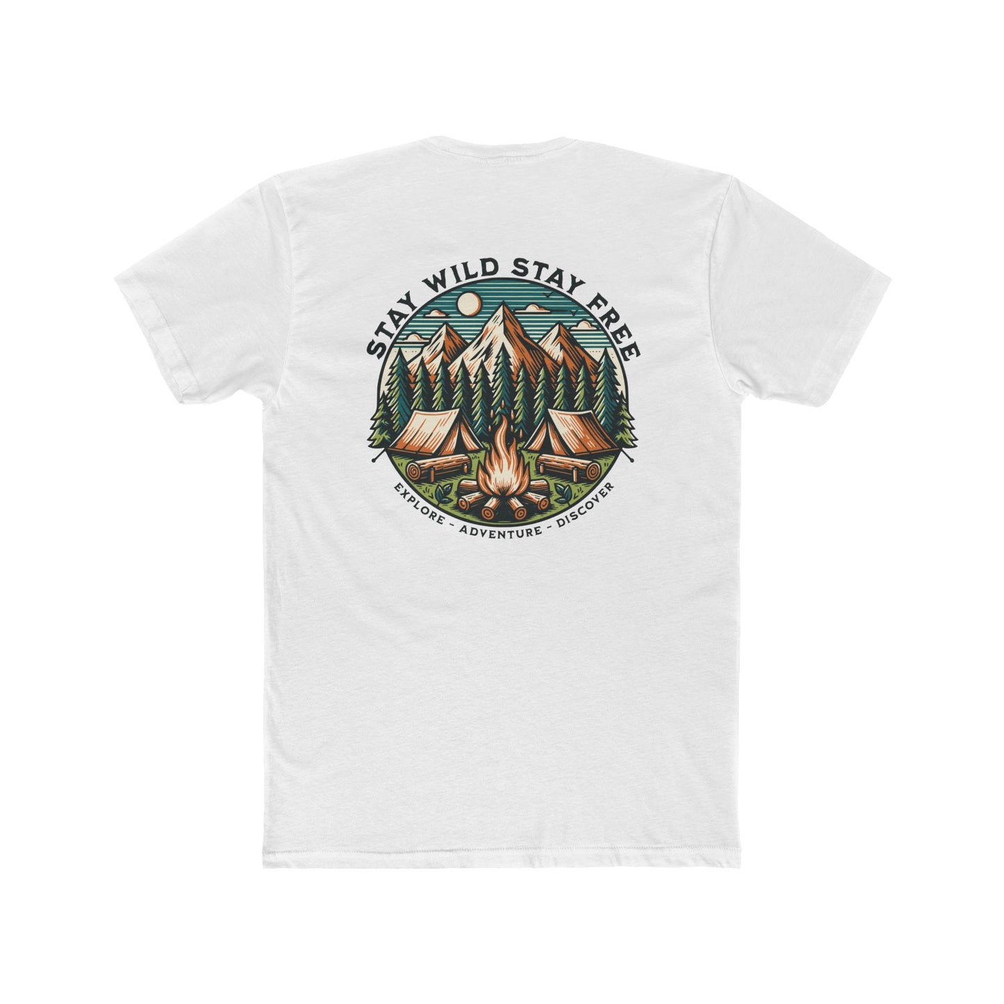 "Stay Wild Stay Free" Everyday Tee