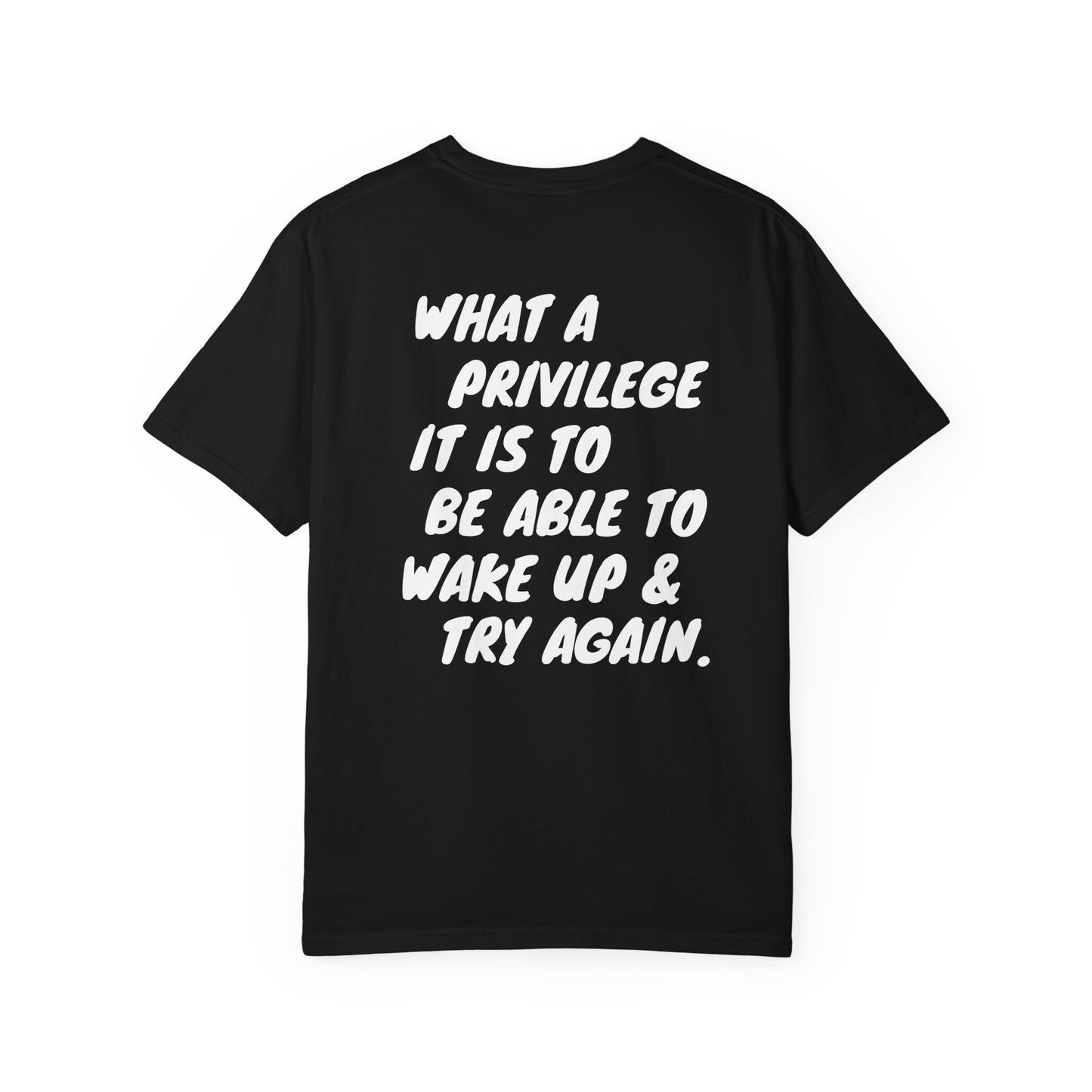 'What a Privilege' Tee Oversize Tee