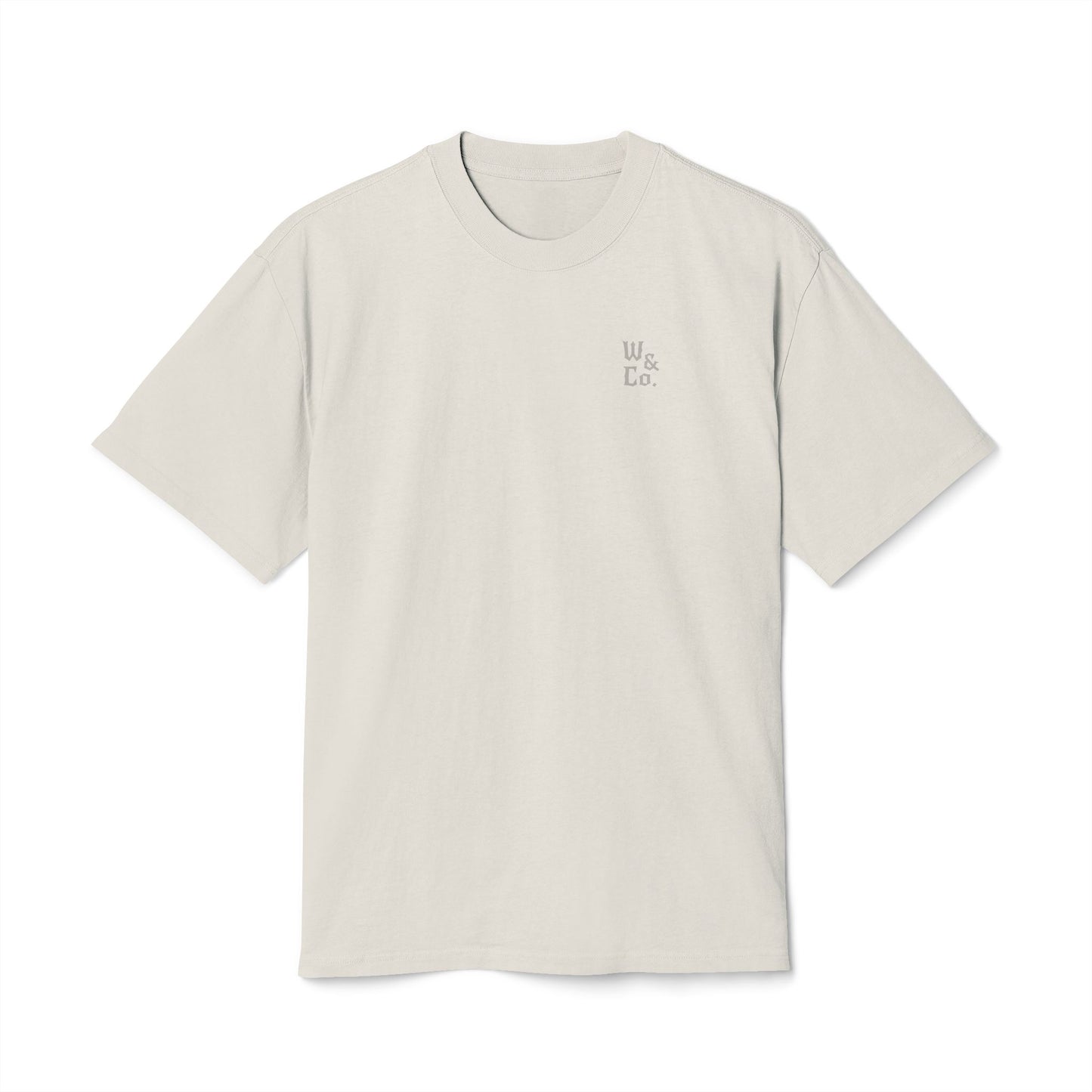 'Because If We Don’t, Who Will?' Oversize Tee