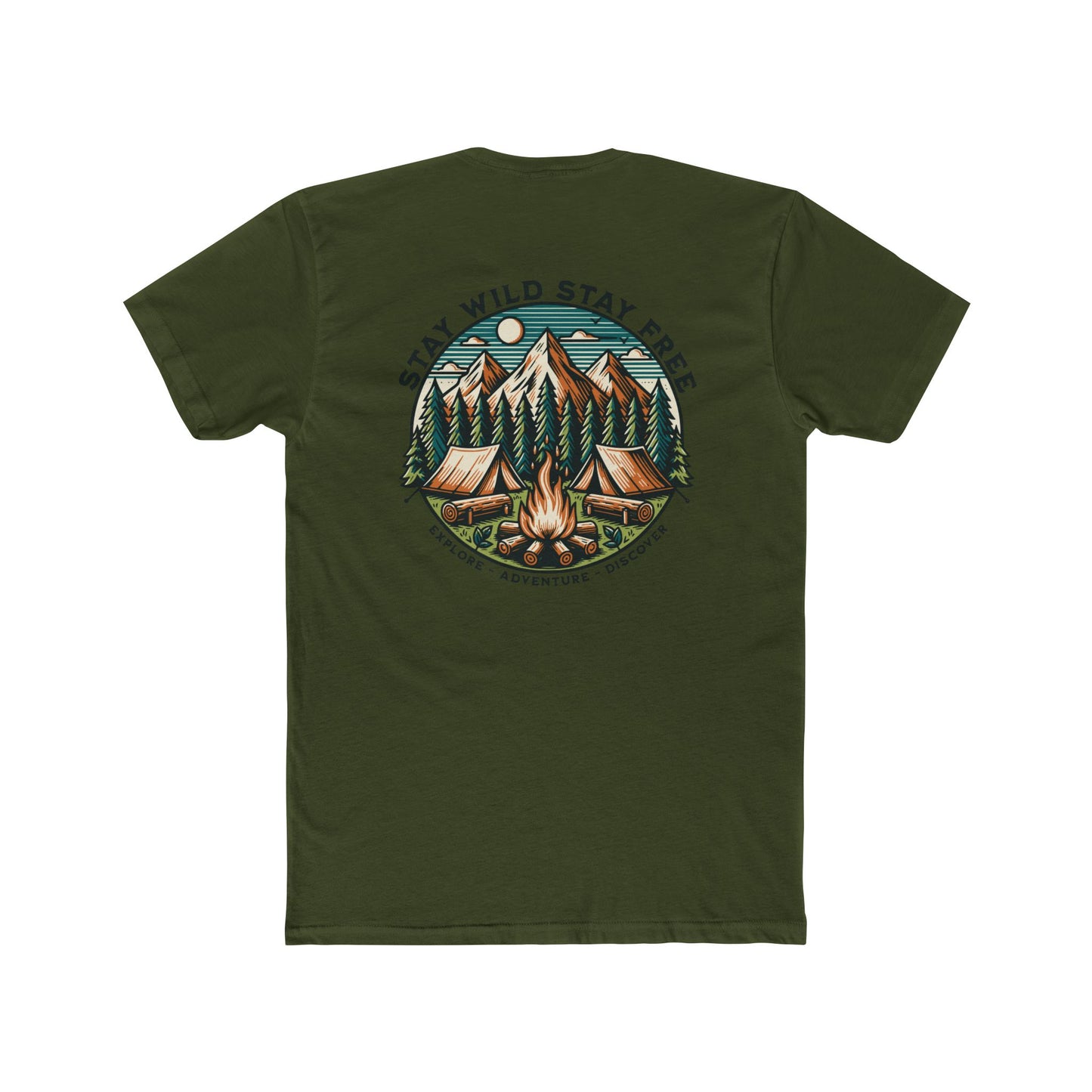 "Stay Wild Stay Free" Everyday Tee