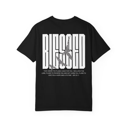 "Blessed" Graphic Cotton Tee