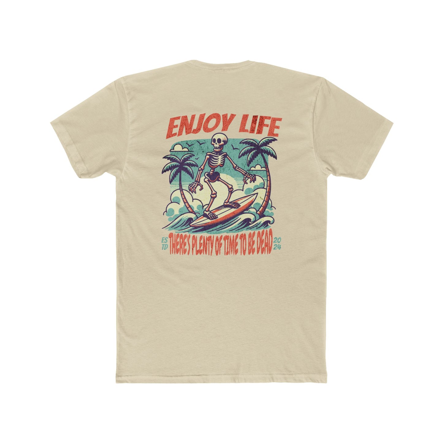 "Enjoy Life" Graphic Everyday Tee