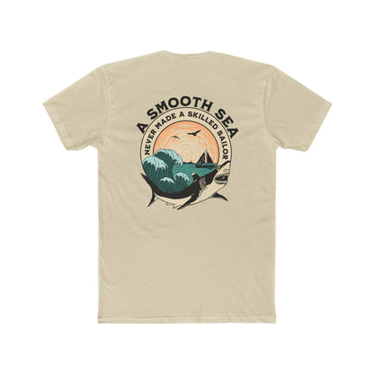 "A Smooth Sea" Graphic Everyday Tee