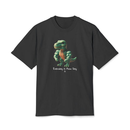 "Everyday is Arm Day" Funny Oversize Cotton Tee