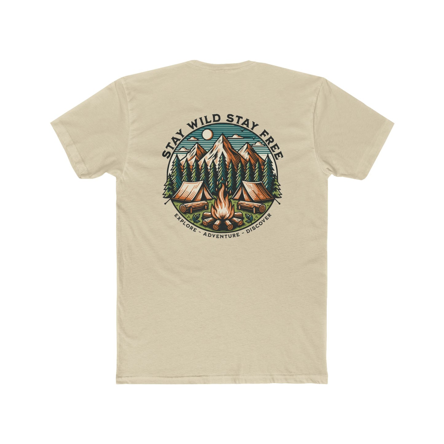 "Stay Wild Stay Free" Everyday Tee