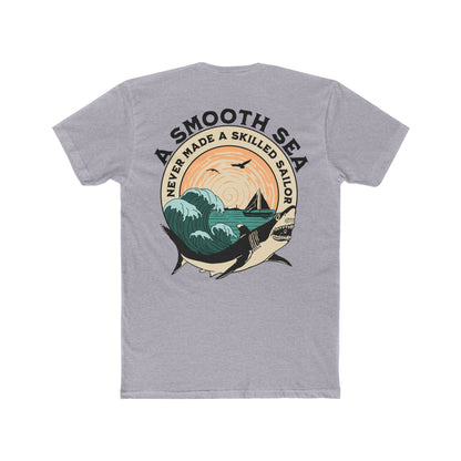 "A Smooth Sea" Cotton Everyday Tee