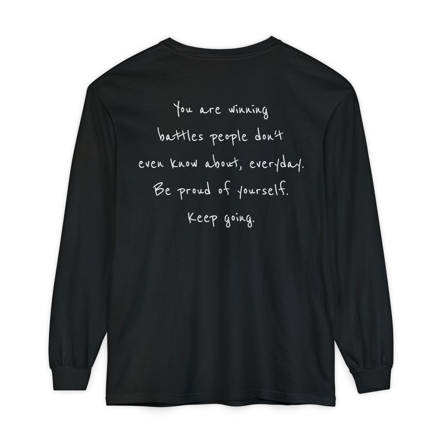 "You Are Winning" Cotton Long Sleeve Shirt