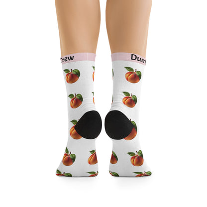 Peaches Glute Day Socks