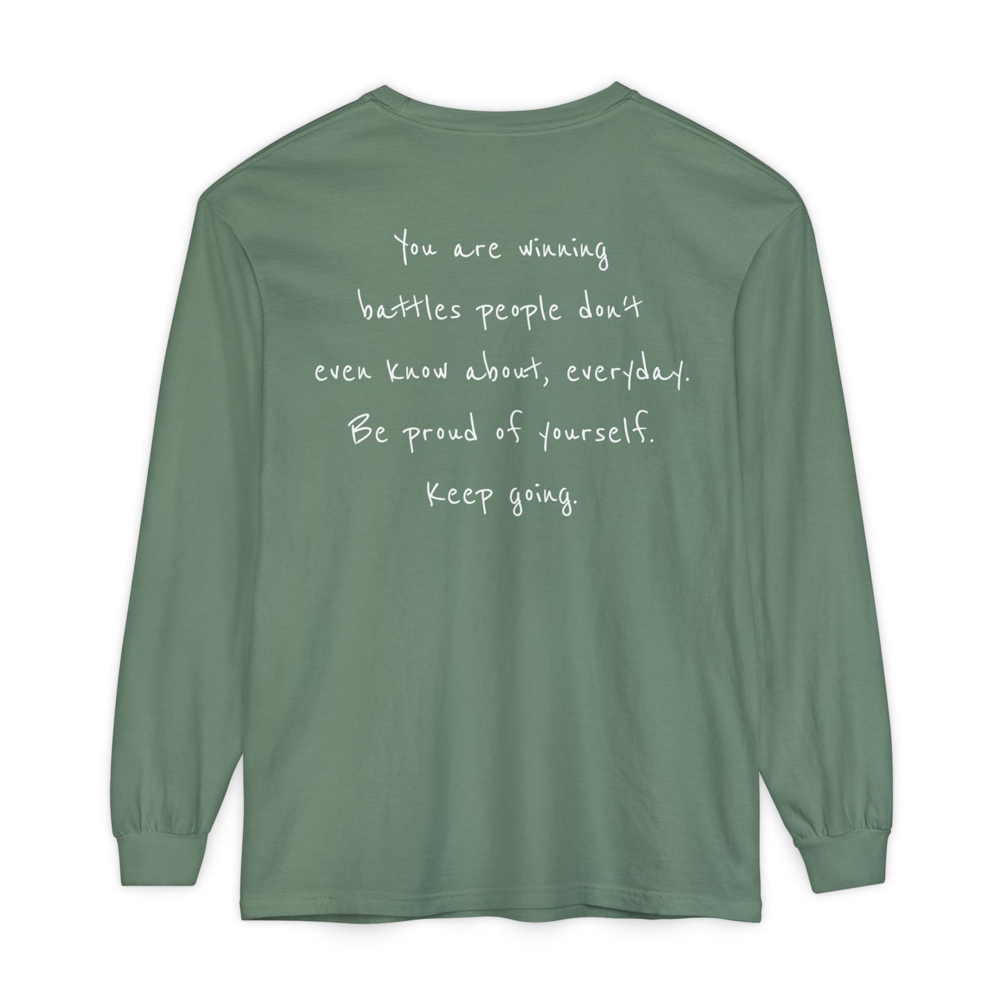 "You Are Winning" Cotton Long Sleeve Shirt
