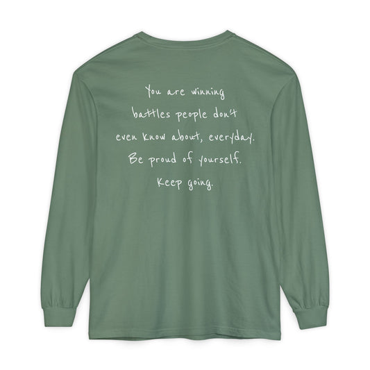 "You Are Winning" Cotton Long Sleeve Tee