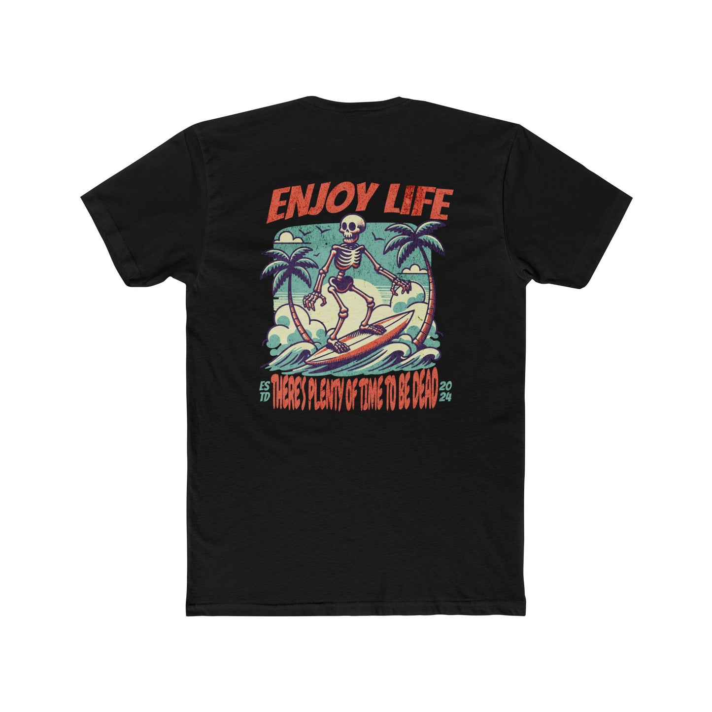 "Enjoy Life" Graphic Everyday Tee