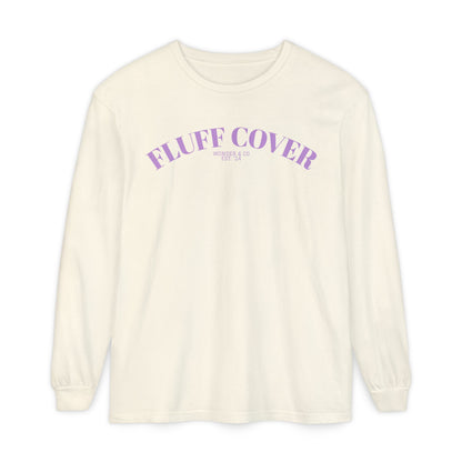 "Fluff Cover" Cotton Long Sleeve Tee