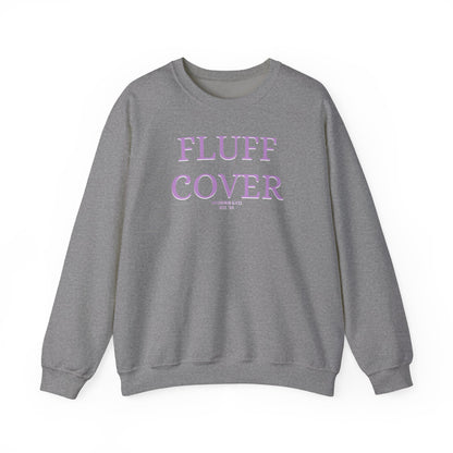 Funny "Fluff Cover" Cotton Crewneck Sweatshirt