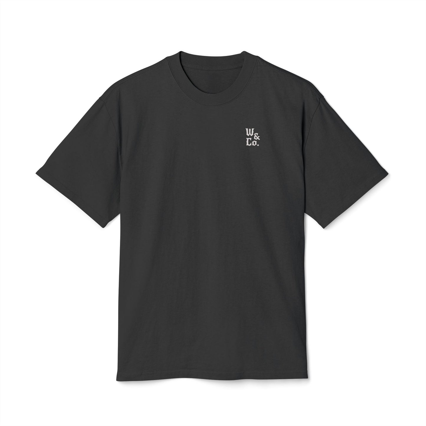 "There Are Graveyards Full" Inspirational Oversize Cotton T-Shirt