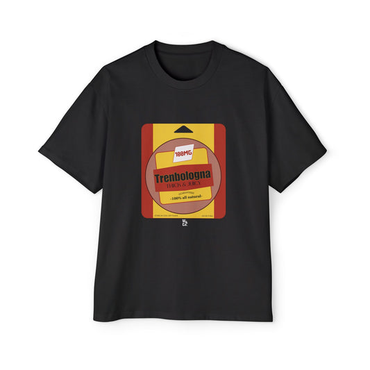 "Trenbologna " Funny Oversize Cotton T-Shirt