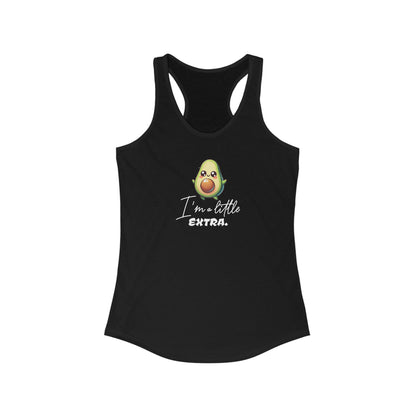 Funny Avocado Racerback Tank Top