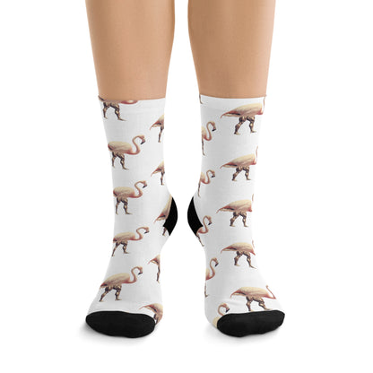 Flamingo Leg Day Socks