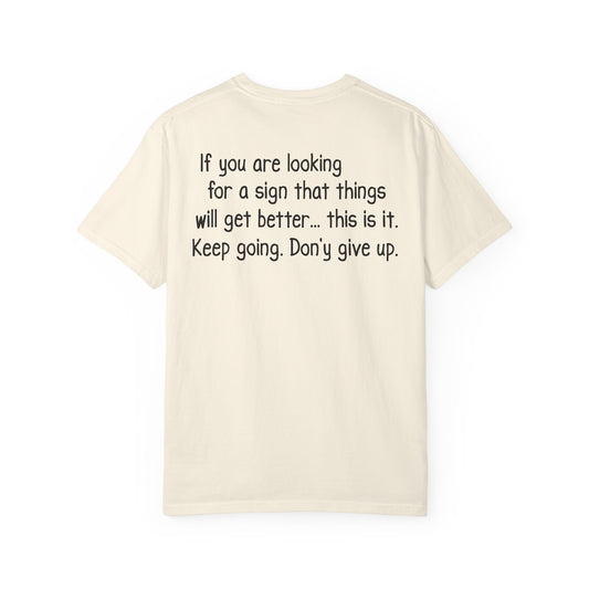 'This is your sign' Oversize Tee