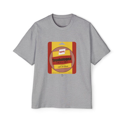 "Trenbologna " Funny Oversize Cotton T-Shirt