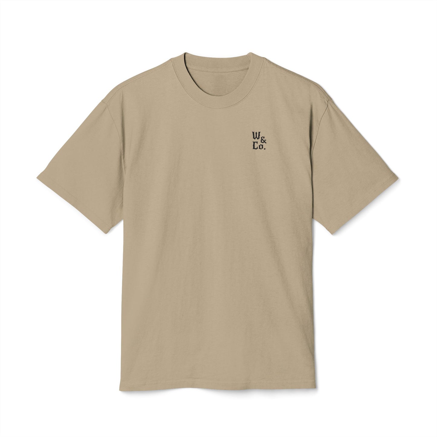 "There Are Graveyards Full" Inspirational Oversize Cotton T-Shirt