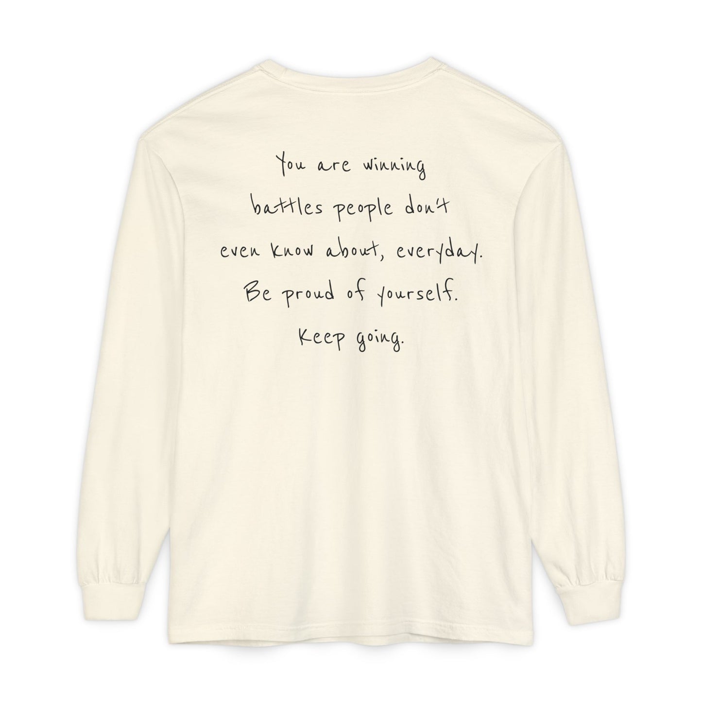 "You Are Winning" Cotton Long Sleeve Shirt
