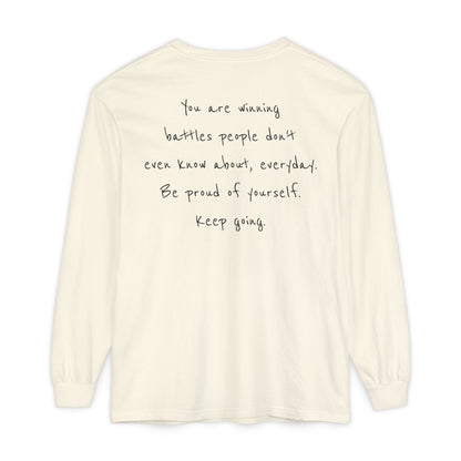 "You Are Winning" Cotton Long Sleeve Shirt