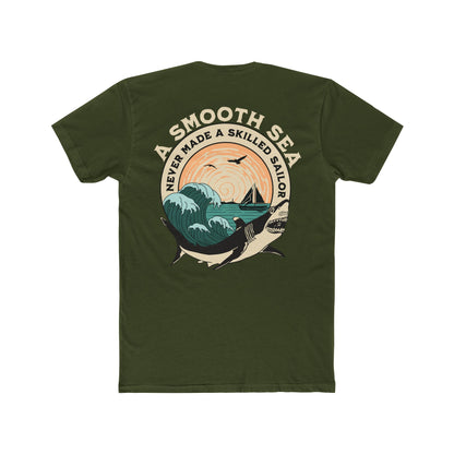 "A Smooth Sea" Cotton Everyday Tee