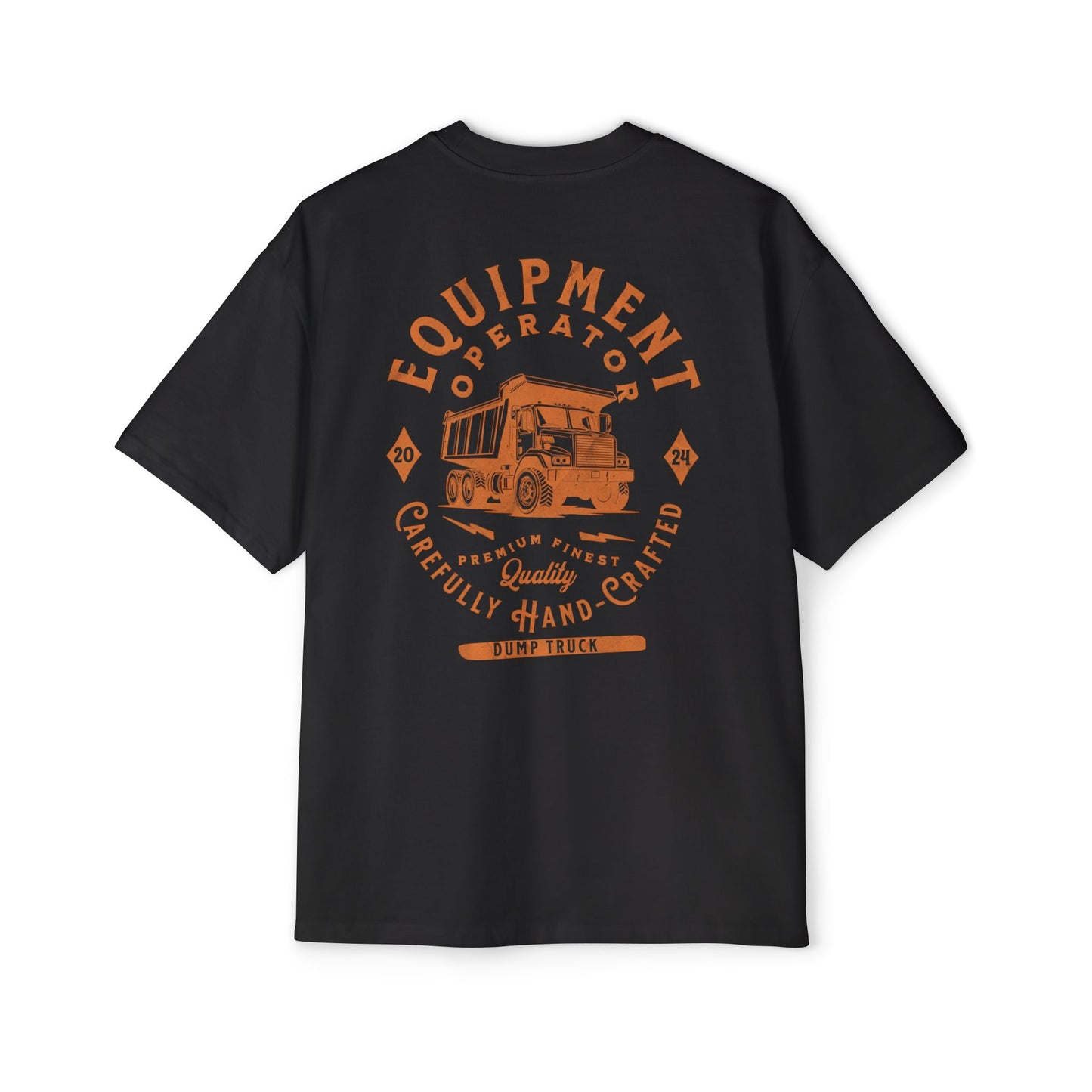 "Dump Truck Operator" Funny Oversized Cotton Tee