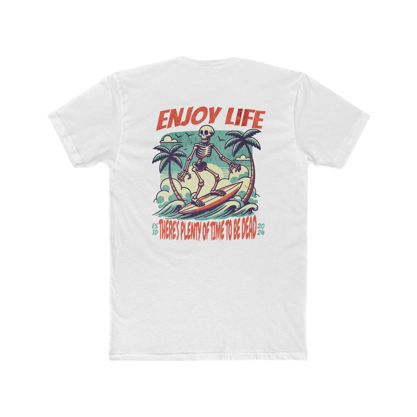 "Enjoy Life" Graphic Everyday Tee