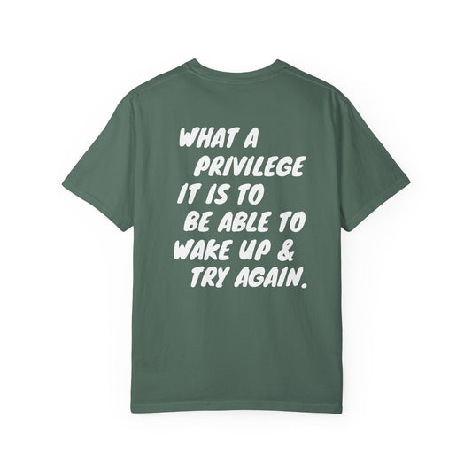 'What a Privilege' Tee Oversize Tee