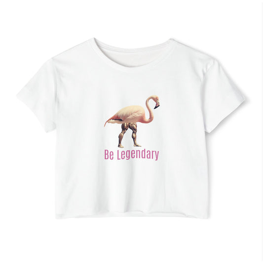 Be Legendary Crop Top