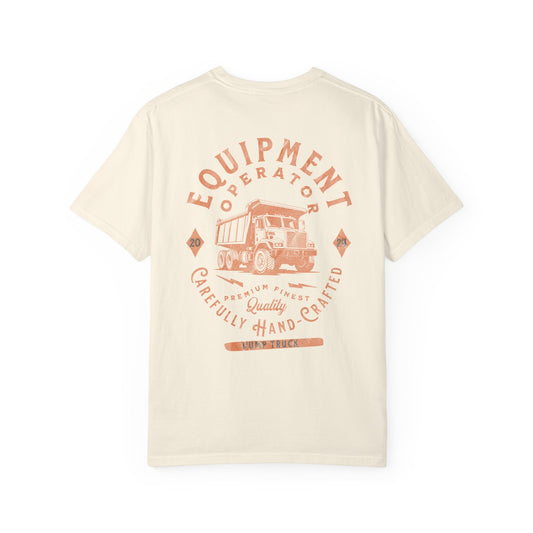 "Dump Truck Operator" Graphic Cotton Tee