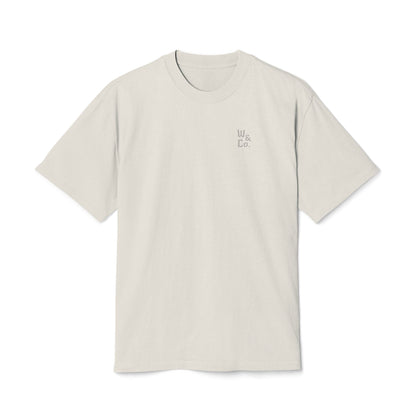'Because If We Don’t, Who Will?' Oversize Tee