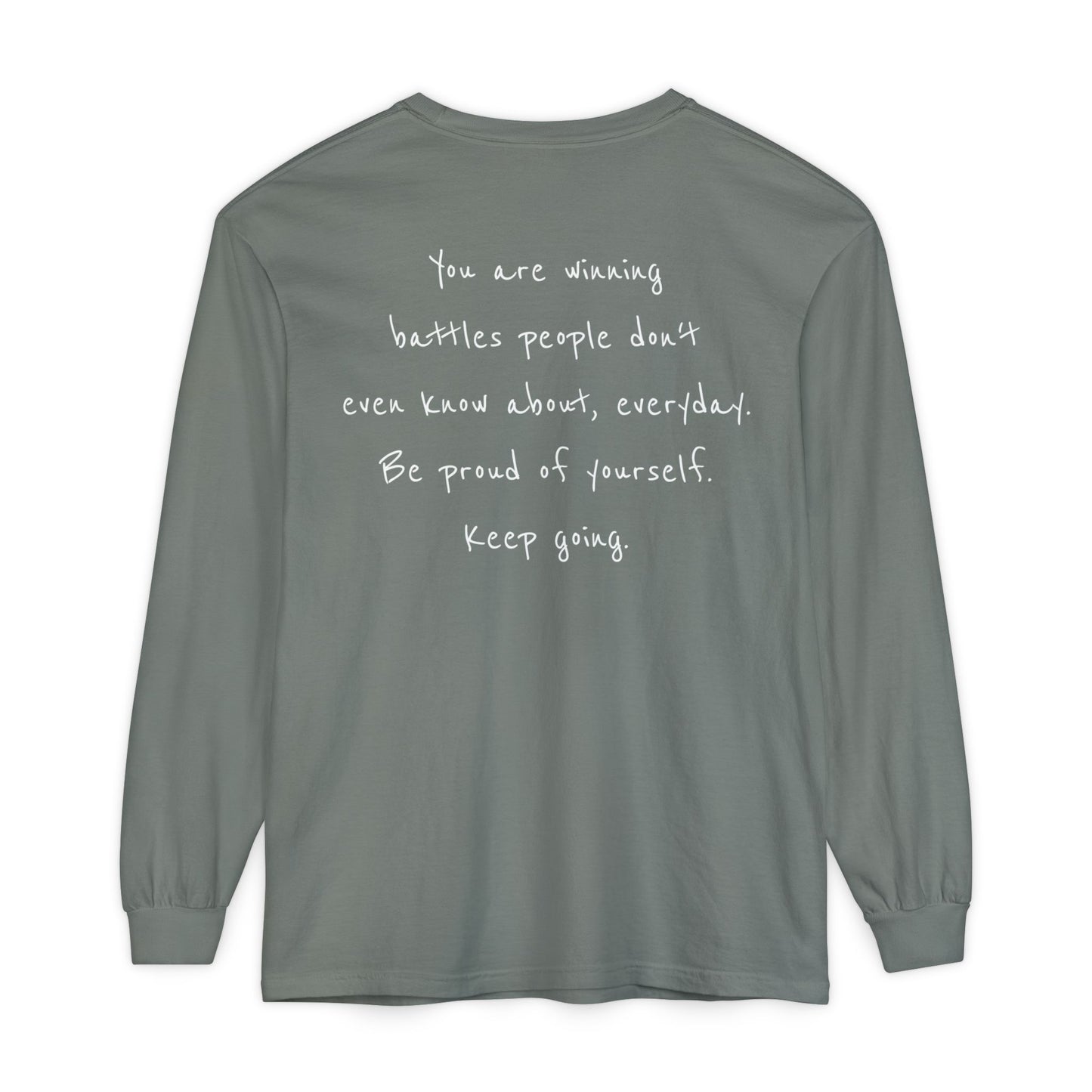 "You Are Winning" Cotton Long Sleeve Shirt